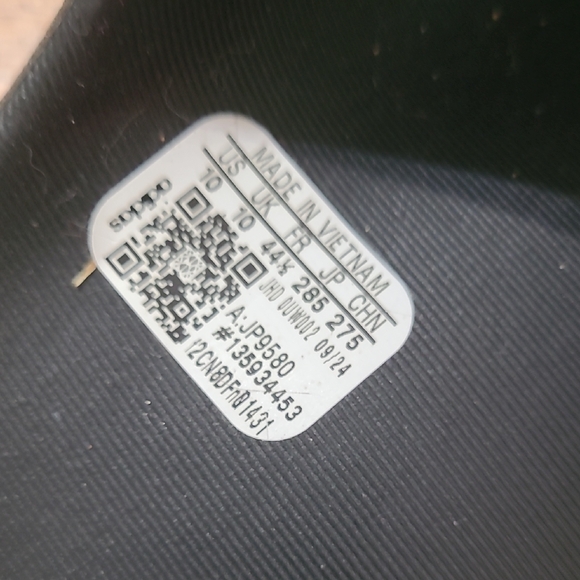 adidas Black Slide Sandals - Picture 2 of 4